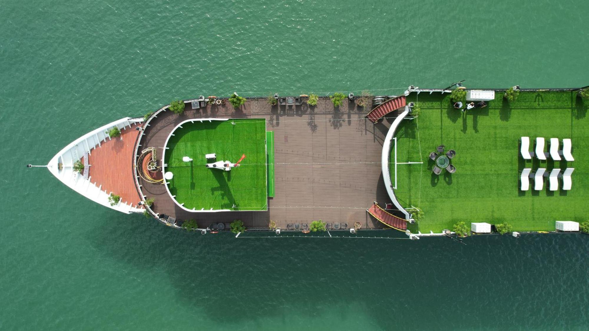 Hotel Halong Aquamarine Royal Cruise Ha Long Exterior foto